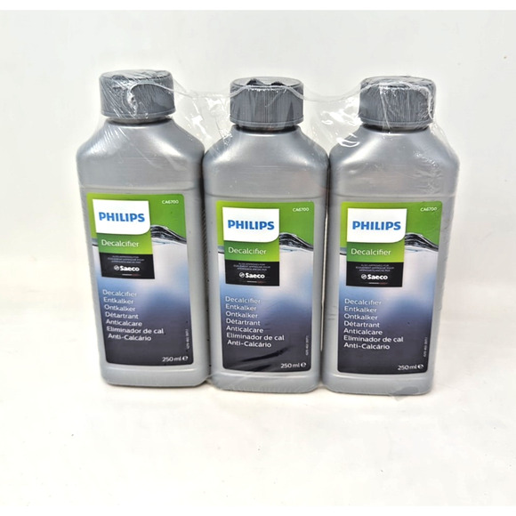 3 Pack Philips CA6700/22 Universal Coffee Machine Liquid Descaler Saeco Breville - Picture 1 of 2